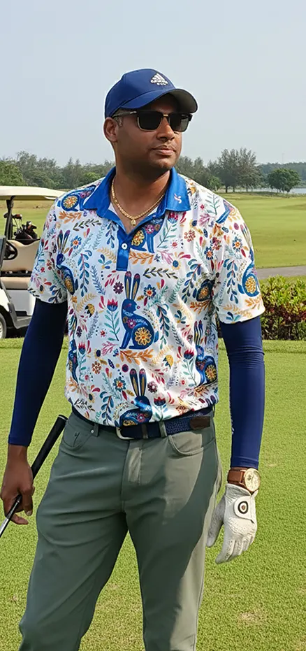 Vinoth Mannan on course
